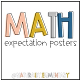 M.A.T.H. Expectation Posters