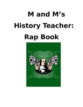 Preview of M And M's History Teacher: Rap Book