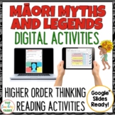 Maori Myths and Legends Digital Reading Comprehension Acti