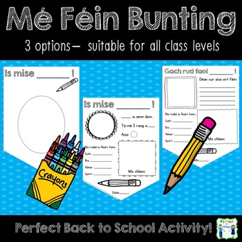 Preview of Mé Féin Bunting