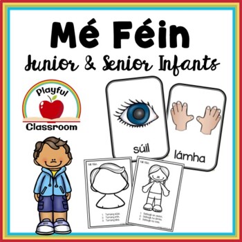 Preview of Mé Féin - Irish Worksheets for Junior and Senior Infants 