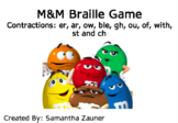 M&M Braille Game