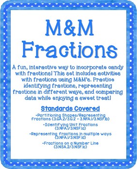 Preview of M&M Fractions
