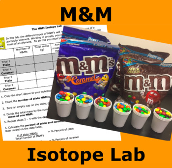 Preview of M&M Isotope Introduction Lab