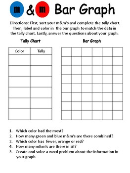 M&M Math Activities ~ Freebie! by Jennifer Rodriguez | TpT