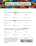 M&M Probability Worksheet