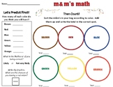 M&M's Probability and Graphing Activity (with extras)