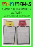 M&Ms Maths Chance & Probability Activity with Craft Topper