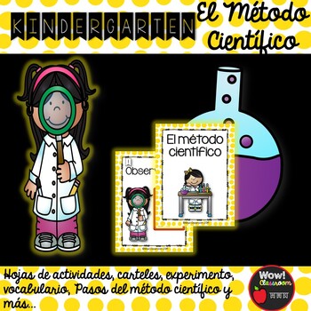 Preview of Método Científico Kindergarten