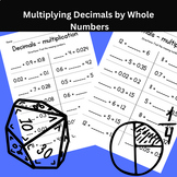 M ultiplying & D ividing Decimals by Whole Numbers Activit