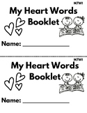 M7 Heart Word Booklets