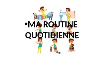 Ma Routine Quotidienne By Mary S French And Spanish Resources Tpt