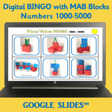 MAB Block DIGITAL BINGO 1000-5000 – 2nd/3rd Grade GOOGLE S