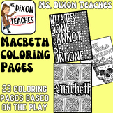 MACBETH Coloring Pages