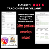 MACBETH Tragic Hero or Villain? Act 5 Worksheet