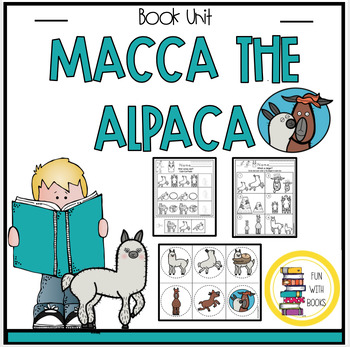 Preview of MACCA THE ALPACA BOOK UNIT