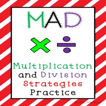 Preview of MAD: Multiplication and Division Strategies Practice