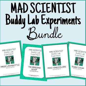 Preview of MAD SCIENTIST Buddy Lab Experiment BUNDLE