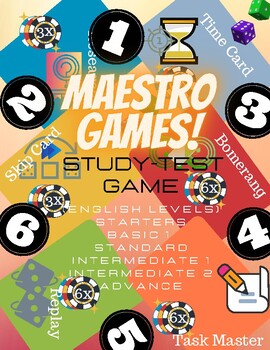 Preview of MAESTRO GAMES- A Motivational STUDY-TEST GAME.
