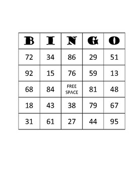 MAFS.1.NBT.2.2 First Grade Math Bingo: How Many Tens and Ones? | TpT