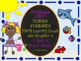 MAFS FLA SECOND GRADE Math Learning Goals with 2 SETS of R