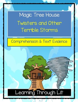 Preview of MAGIC TREE HOUSE Twisters and Other Terrible Storms (Answer Key Included)