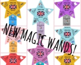 MAGIC WANDS! ENGLISH HELP! QUESTIONS!! VARITAS MÁGICAS