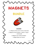 MAGNETS Bundle!  Grades 1-3 - Sorting Center and Worksheets