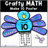 MAKE TEN Whimsical Bird Math Craft (From Crafty Math Bundle 2)