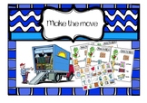 FUN GAME "MAKE THE MOVE" (VOCABULARY: HOUSE AND FURNITURE)