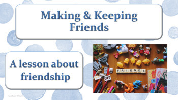 Preview of MAKING & KEEPING FRIENDS No Prep SEL LESSON 3 Videos Social Skills PBIS MTSS