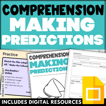 Preview of Making Predictions - Reading Comprehension Lesson & Anticipation Guide - OSSLT