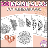 MANDALAS coloring book- Activity- Cahier de dessins à colo