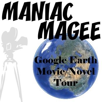Preview of MANIAC MAGEE Google Earth Introduction Tour (Spinelli) Setting Activity