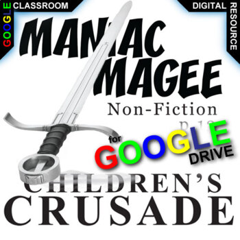 Preview of MANIAC MAGEE Nonfiction Historical Reading Passage - Children's Crusade DIGITAL