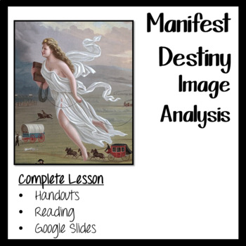 Preview of Manifest Destiny Image Analysis Activity with Google Slides