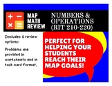 MAP Math Practice: Numbers and Operations (RIT Band 210-220)