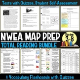 NWEA MAP Prep Reading Passages and Vocabulary Assessment Bundle