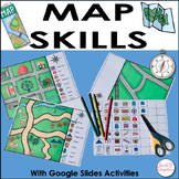Reading a Map and Map Skills Activities - Including Google