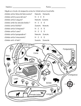 zoo drawing map