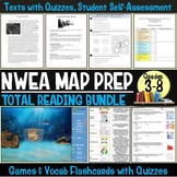 NWEA MAP Prep Reading Complete Bundle Quizzes Games and Fl