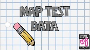 Preview of MAP TEST DATA BINDER COVER AND DIVIDERS