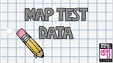 MAP TEST DATA BINDER COVER AND DIVIDERS