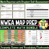 NWEA MAP Prep Math 3rd-8th Grade Bundle