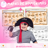 MAPAS DE HOMÓNIMOS 