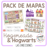 MAPS BUNDLE HOGSMEADE & HOGWARTS - giving directions [Engl