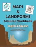 MAPS & LANDFORMS UNIT - in English and Spanish Bilingual (
