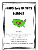 MAPS and GLOBES BUNDLE! - Social Studies