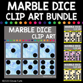 MARBLE DICE Clip Art BUNDLE