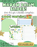 MARCH DAILY SLIDES | ST. PATRICK'S DAY